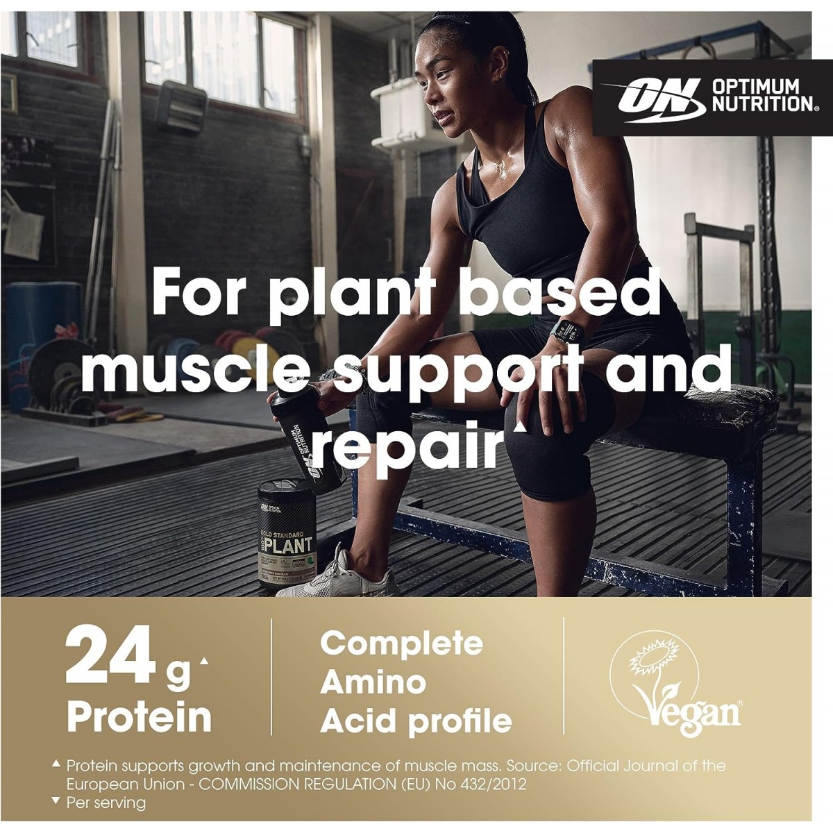 Gold Standard Plant Protein 684g Vanilla - Image 2